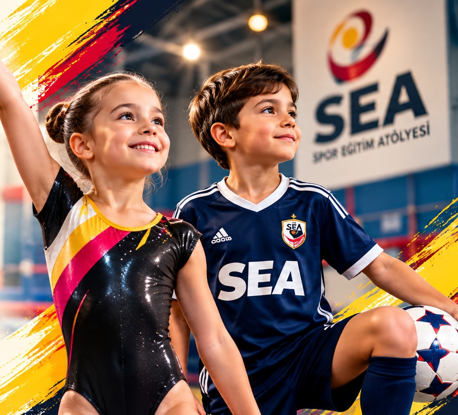 SEA cimnastik ve futbol sporcuları